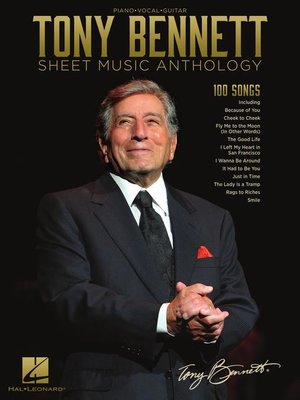 cover image of Tony Bennett Sheet Music Anthology Songbook
